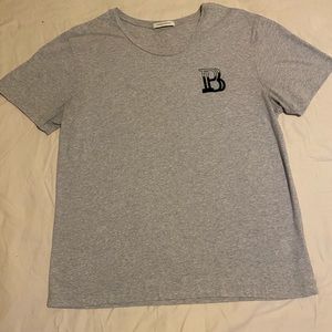 Gently used grey and black Pierre Balmain tee